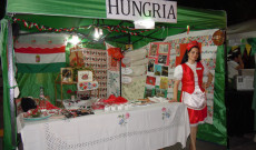 A magyar stand és María José
