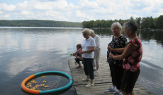 Csapatjáték az istentisztelet után