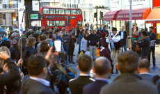 Flashmob Londonban Bartók Béla emlékére / fotó: Kelemen Lehel