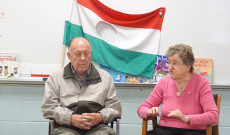 Fülep Mária és Lajos a Kicheneri Magyar Iskolában