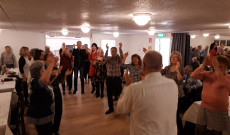 Pannónia Klub Malmö-zenés, táncos est