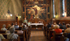 Főpapi szentmise a Pázmáneum kápolnájában