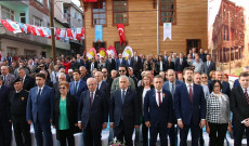 A magyar küldöttség és a török előljáróság