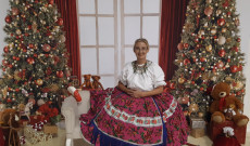 Sárközi népviselet, ünnepi hangulat Sárközi népviselet, ünnepi hangulat