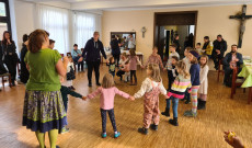 A Gyerekcsoport délelőtti programja rövid táncházzal zárult.