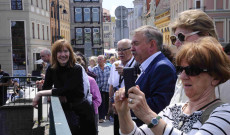 Kiránduláson magyarok között