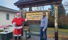 Nanaimóba is megérkezett a Mikulás