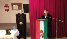 Nt. Fábián Lajos lelkész úr és felesége