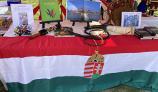 A résztvevők a magyar sátorban megismerhették a magyar kultúra egy részét