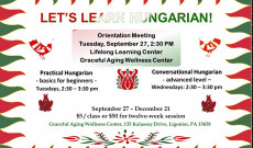 Let's learn Hungarian - plakát Let's learn Hungarian - plakát