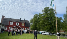 Zászlófelvonás a székelytalálkozón