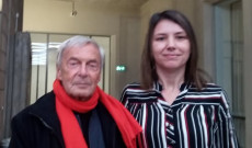 Közös kép Rubik Ernővel