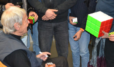Még Rubik Ernőt is sikerült meglepni