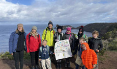 Cserkészkaland Cape Schancknál