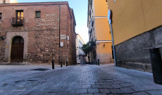 Madridi utcarészlet