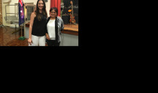 Az est házigazdájával és egyben mentorommal, Horváth Gyöngyivel