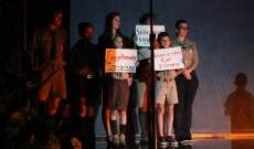 A kiscserkészek aktívan részt vettek a megemlékezésen