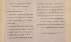 Ausztriai református és evangélikus egyházak vezetőinek 1956. november 17-én, a magyar menekültekhez íródott levél