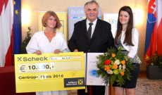 Centrope díjat kapott dr. Smuk András, az „Europa”-Club elnöke.