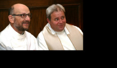 Hirschberger Raimund diakónus és Nagy-György Attila atya