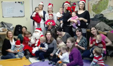 Mikulás a Baba-Mama Klubban.