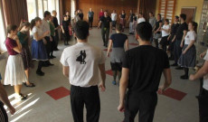 Próba közben - Fotó: Szabó Janka