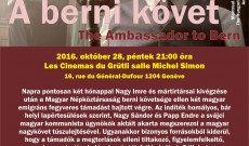 Szórólapunk A berni követ vetítésére a Grütli moziban