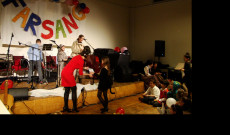 A tombolatárgyak sorsolása sorsolás