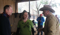 Kassai Lajos (balról) és a tábor szervezője Bartha Szivia Kassai Lajos (balról) és a tábor szervezője Bartha Szivia