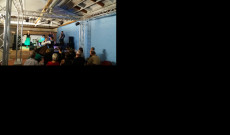 Berecz István és párja tánc közben