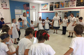 South Florida Hungarian Kids Club - néptánc foglalkozás