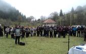 Hívek Kosteleken a P. Rupert Mayerre emlékező szentmisén Hívek Kosteleken a P. Rupert Mayerre emlékező szentmisén