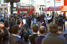 Flashmob Londonban Bartók Béla emlékére / fotó: Kelemen Lehel