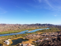 A Colorado, azaz a Tisza, a magasból