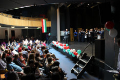 Megnyitó ünnepség,Urbán Ákos, a Hollandiai Magyar Szövetség elnöke