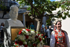 Szent István-szobor avatása Los Angeles-ben