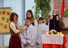 A szentmisében a müncheni egyházközség gyermekei is közreműködtek
