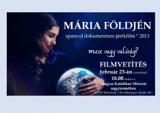 Meghívó a "Mária földjén" c. film vetítésére