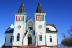 A békevári református templom