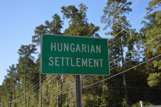 Hungarian Settlement tábla