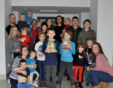 Poznan: magyar családok mikuláskor
