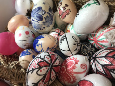 Elkészült húsvéti tojások