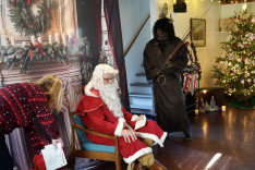 Mikulás és krampusz a gyerekeknél