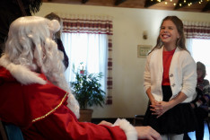 Mikulás és krampusz a gyerekeknél
