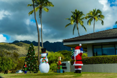 Hawaiion is készültek a karácsonyra