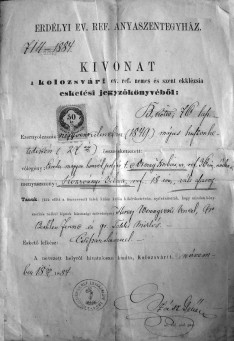Ormay_hazassagi_anyakonyvi_kivonat