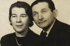A nagyszülők: Geiger Antal és Ilona