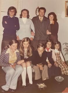 Darabos Mária és családja