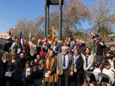 A magyar kolónia a Szent István téren