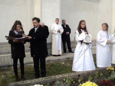 A gyimesbükki jubileumi ünnepségen Hock Judit, a Petőfi Sándor Program ösztöndíjasa emlékezetes ünnepi beszédet mondott